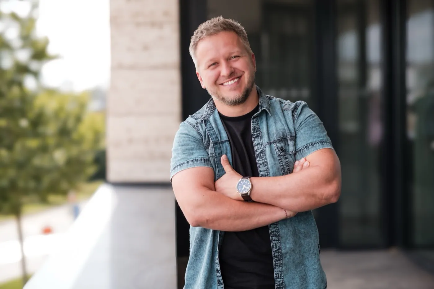 Brandové focení v exteriéru