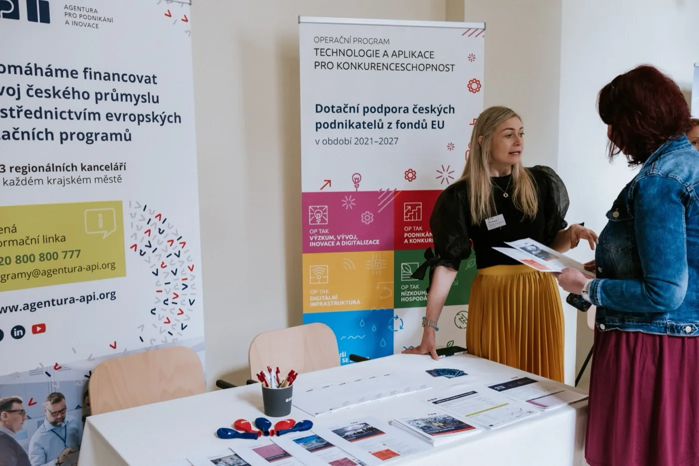 Networking na firemní akci